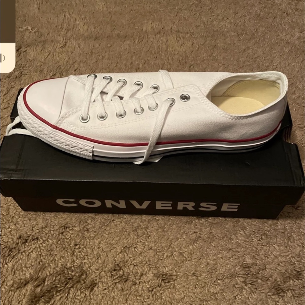 All White Converse